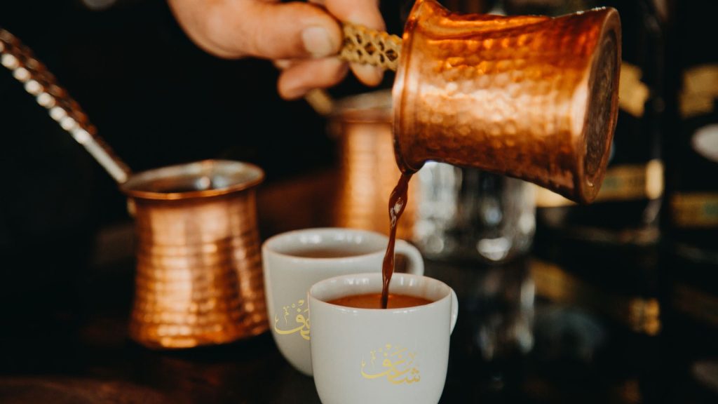 Best Turkish Coffee near Arlington VA at Shaghf Café Falls Church