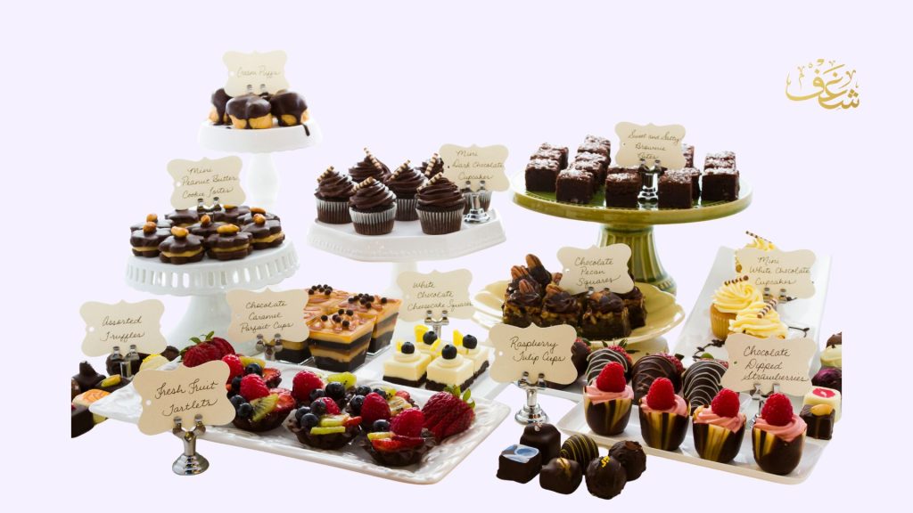 Best Desserts in Washington DC Shaghfva Café decadent pastries DC Persian café Washington DC sweet treats brownies croissants cakes