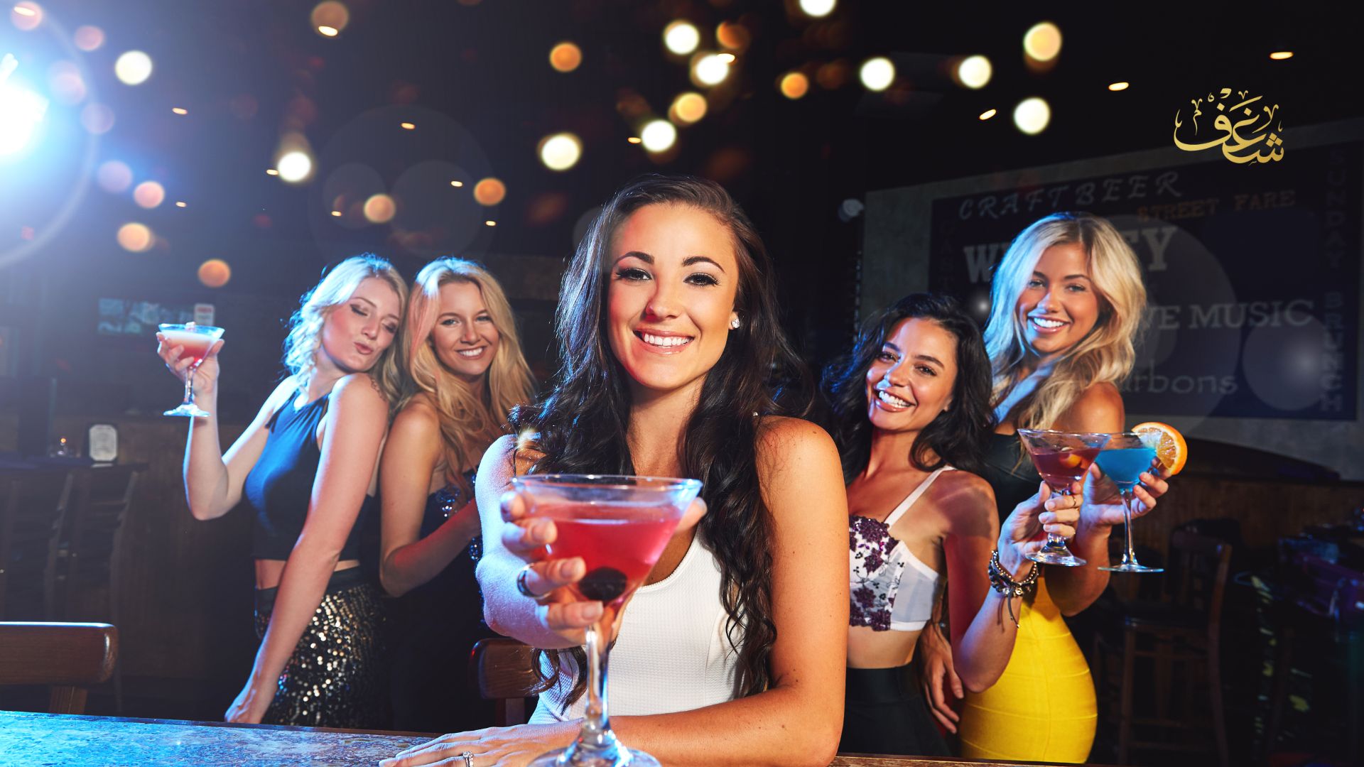 Signature drinks crafted with passion at Shaghfva in Washington DC.