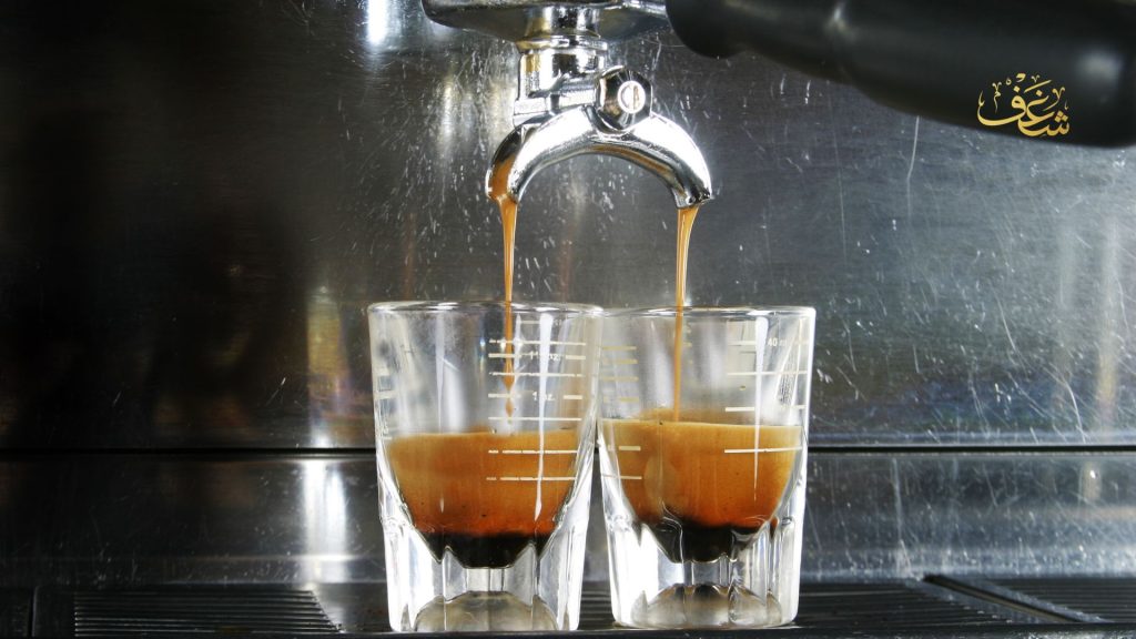 Close-up of the best double espresso in Alexandria VA, showcasing rich, layered crema, bold flavor, expertly pulled shots, and a warm café atmosphere for coffee aficionados.