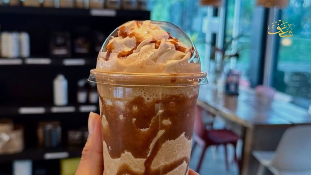 Best cinnamon frappe near me in Manassas with creamy blended ice, aromatic cinnamon flavor, and topped with whipped cream.